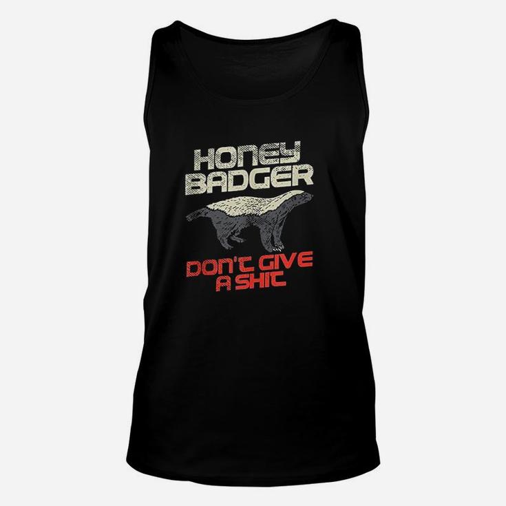 Honey Badger Dont Give A Sht Unisex Tank Top