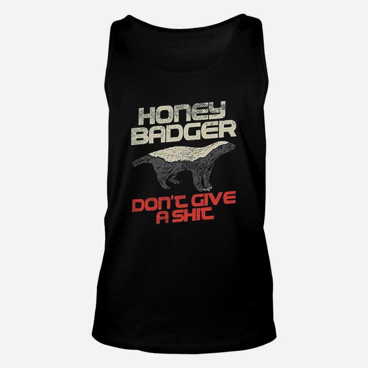 Honey Badger Dont Give A Sht Unisex Tank Top