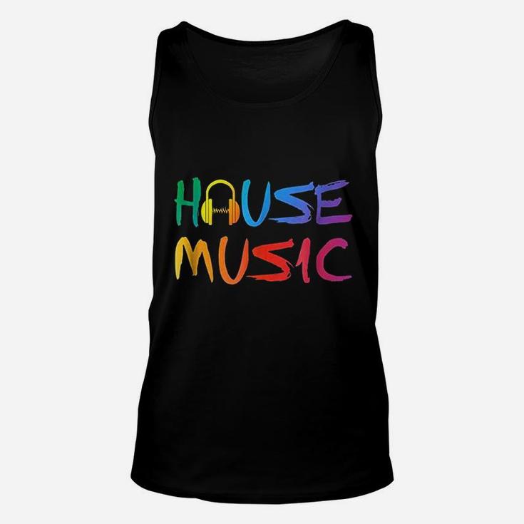 House Music Unisex Tank Top