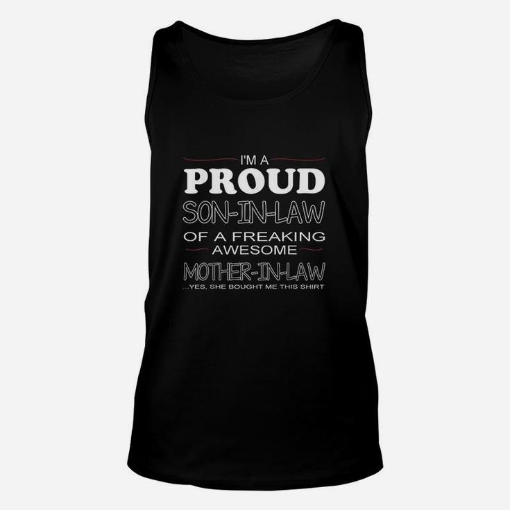 I Am A Proud Son In Law Unisex Tank Top