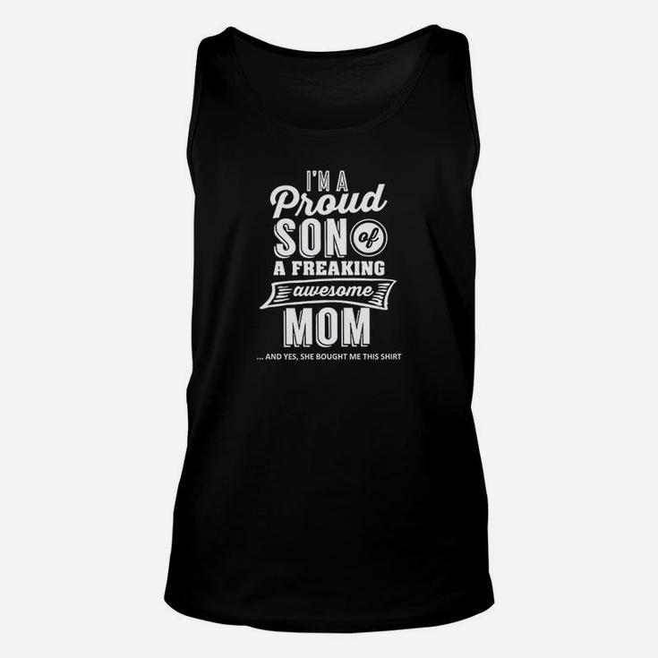 I Am A Proud Son Of A Freaking Awesome Unisex Tank Top