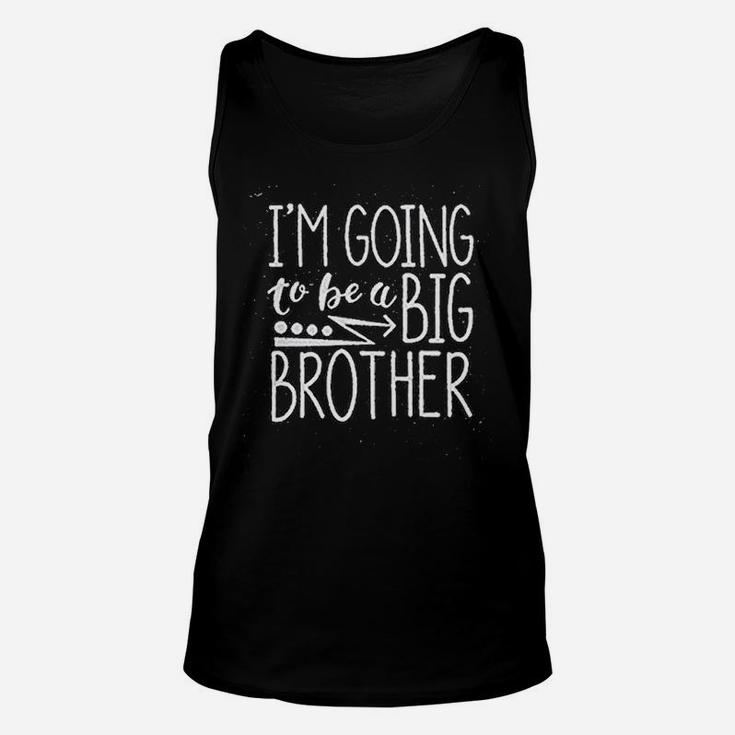 I Am Going To Be A Big Brother Unisex Tank Top