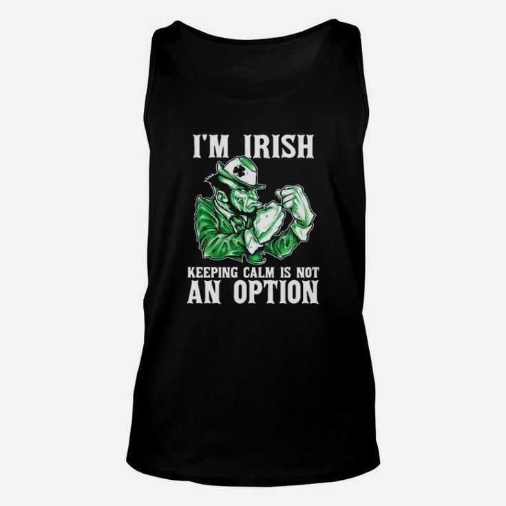 I Am Irish Quote Unisex Tank Top