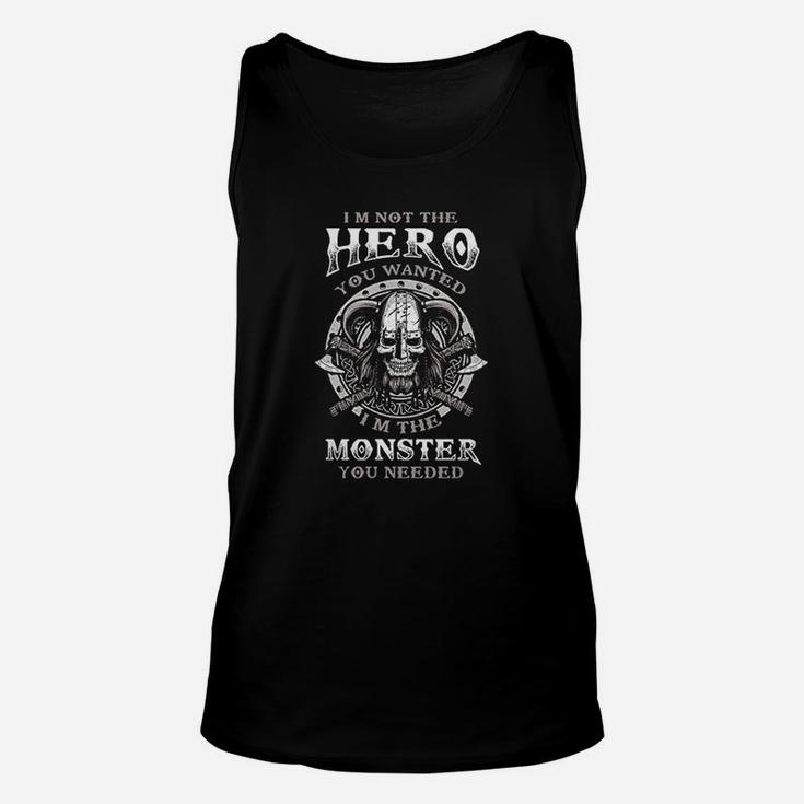 I Am Not The Hero You Wanted Unisex Tank Top