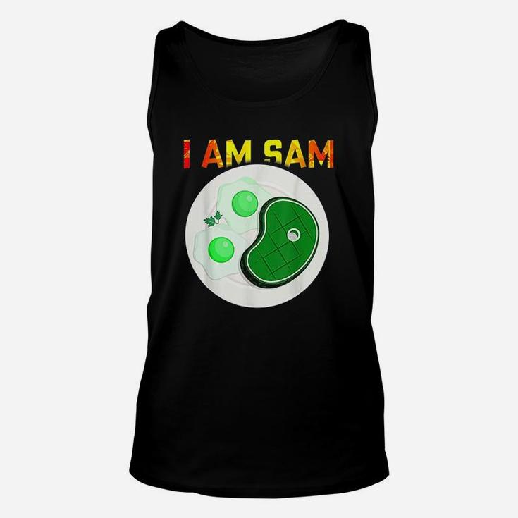 I Am Sam Clothes For Fried Green Ham And Eggs Days Unisex Tank Top
