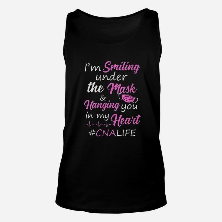 I Am Smiling Under The Make And Hanging You In My Heart Unisex Tank Top
