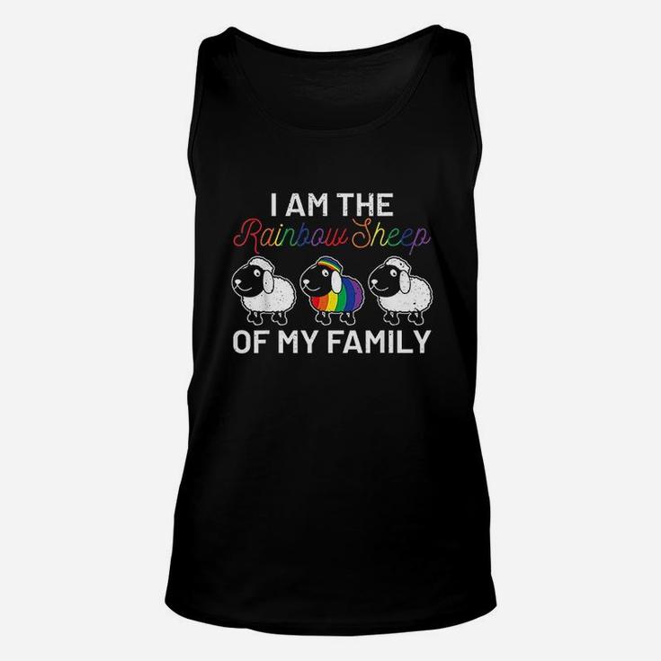 I Am The Rainbow Sheep Of My Family Im My Lgbt Pride Support Unisex Tank Top