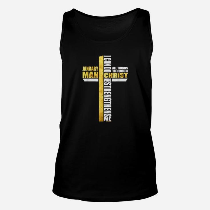 I Can Do All Things Through Christ Who Strengthens Me Unisex Tank Top