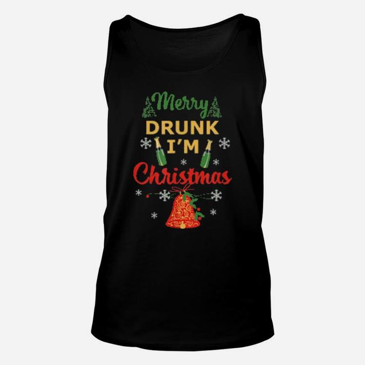 I Do It For The Ho's Santa Inappropriate Unisex Tank Top