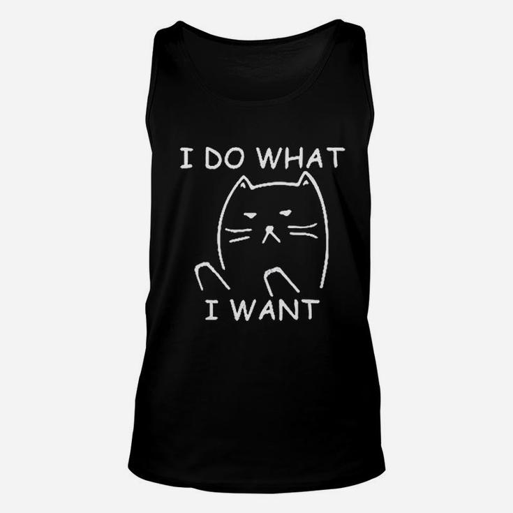 I Do What I Want Unisex Tank Top