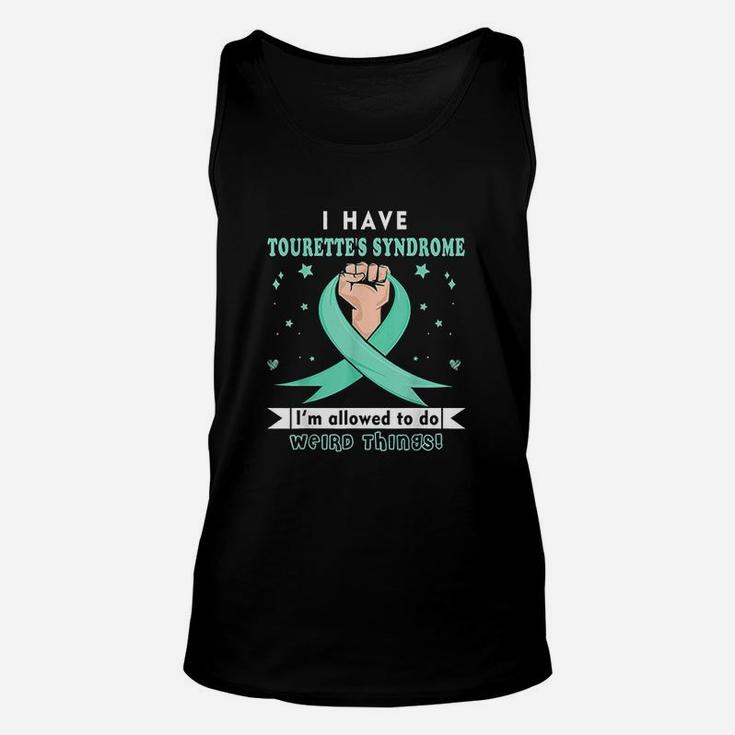 I Have Tourette's Syndrome Awareness Unisex Tank Top