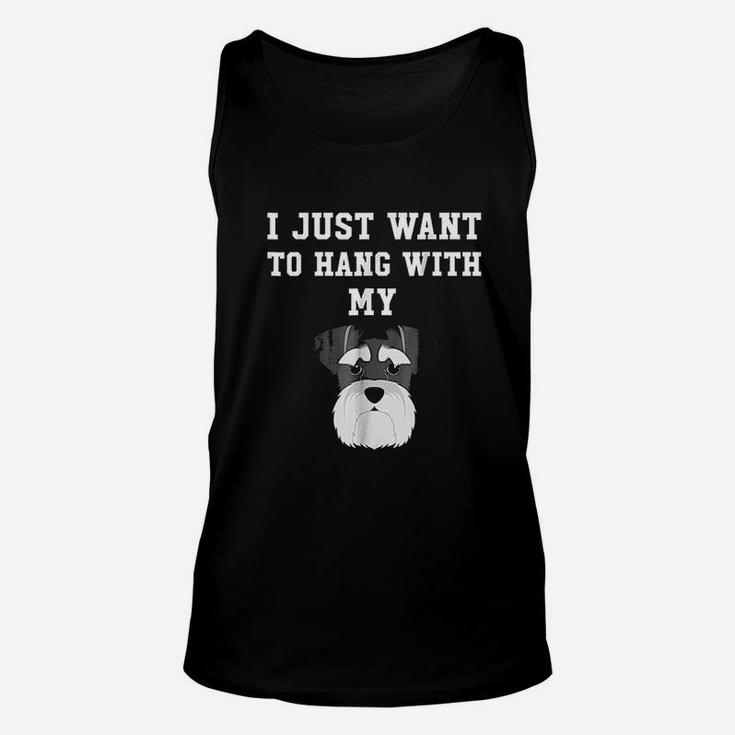 I Just Want To Hang With My Dog Unisex Tank Top