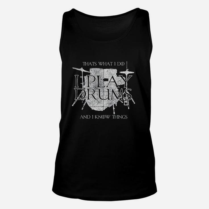 I Know Things Unisex Tank Top