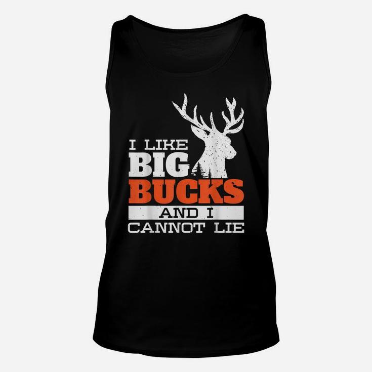 I Like Big Bucks Women Hunter Duck Hunt Unisex Tank Top