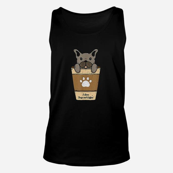 I Love Dogs And Coffee Unisex Tank Top