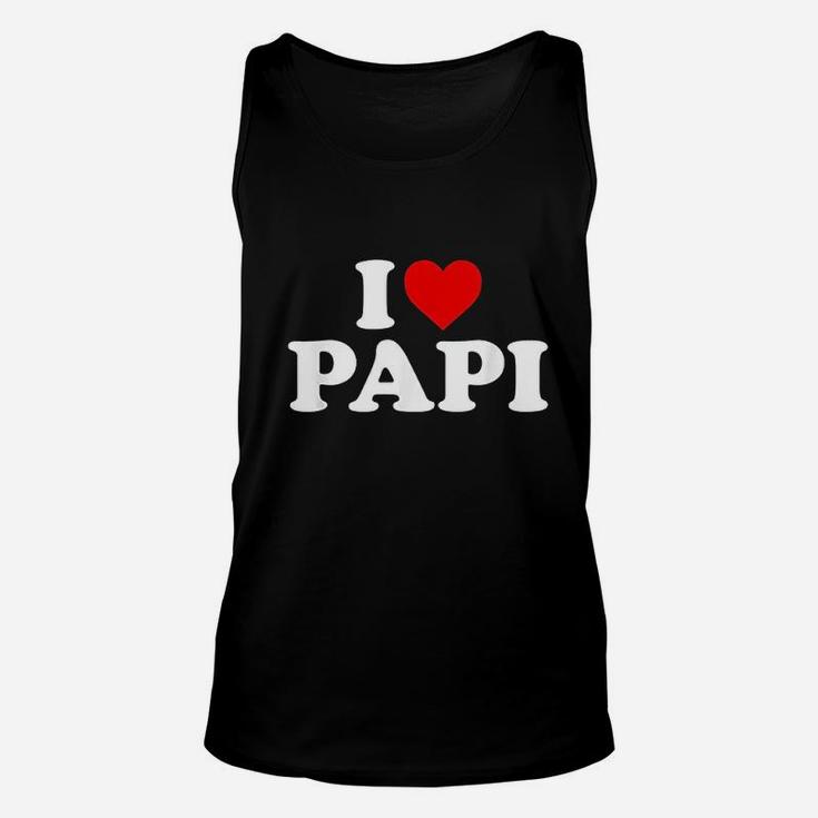 I Love Papi Unisex Tank Top