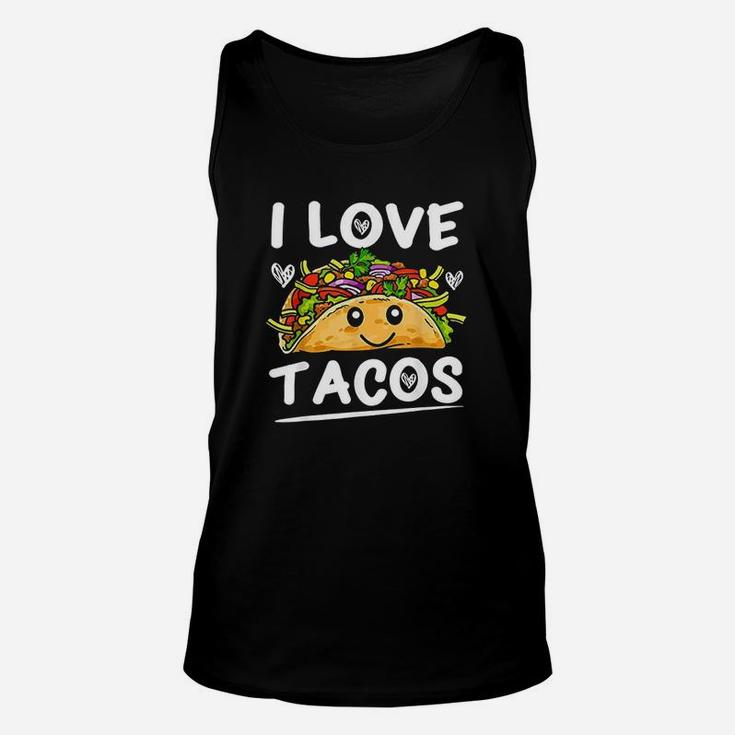 I Love Tacos Cinco De Mayo Taco Unisex Tank Top