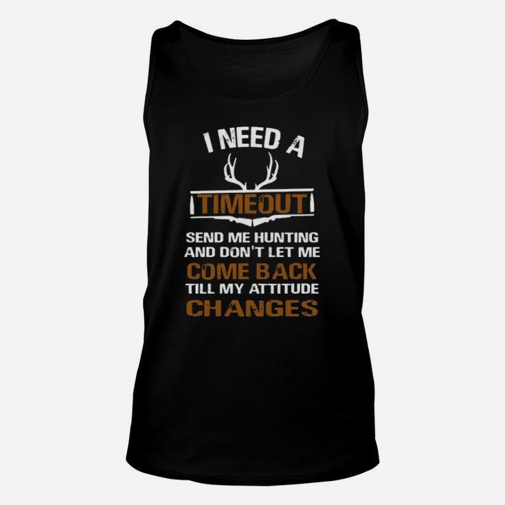 I Need A Timeout Unisex Tank Top