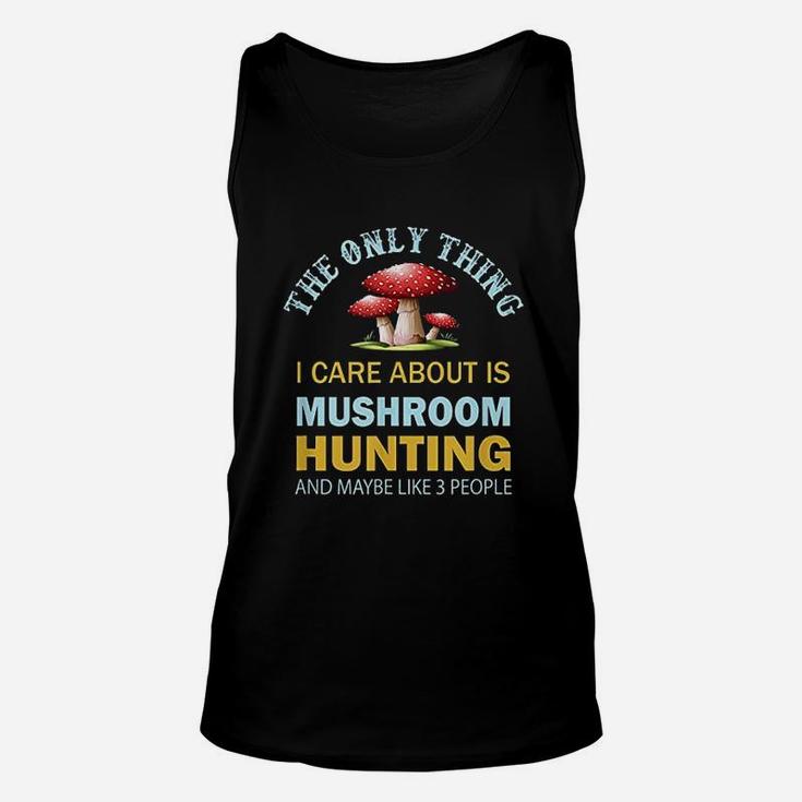 I Only Care About Mushroom Unisex Tank Top