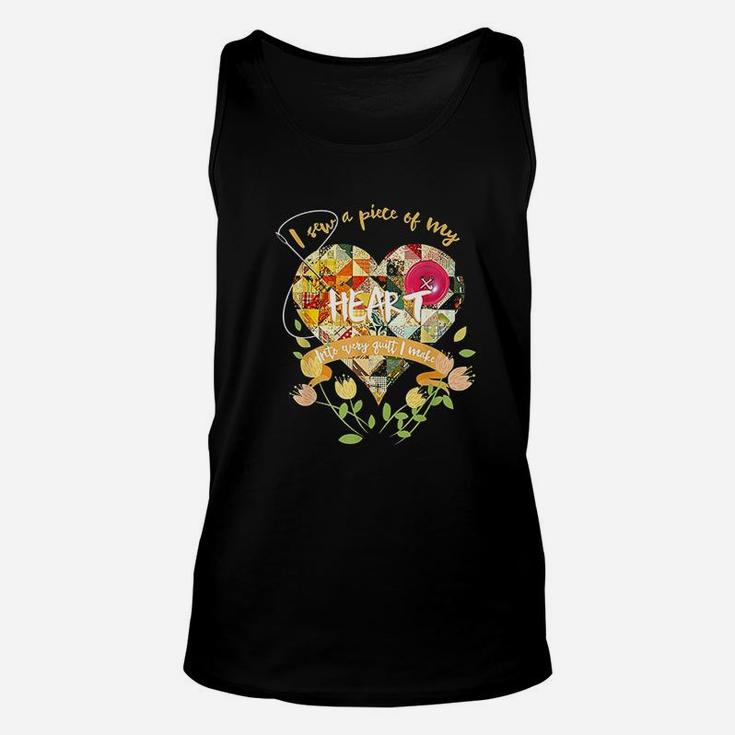 I Sew A Piece Of My Heart Unisex Tank Top