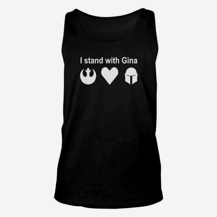 I Stand With Gina Unisex Tank Top
