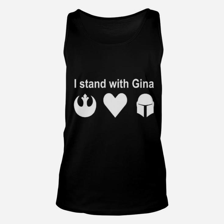 I Stand With Gina Unisex Tank Top