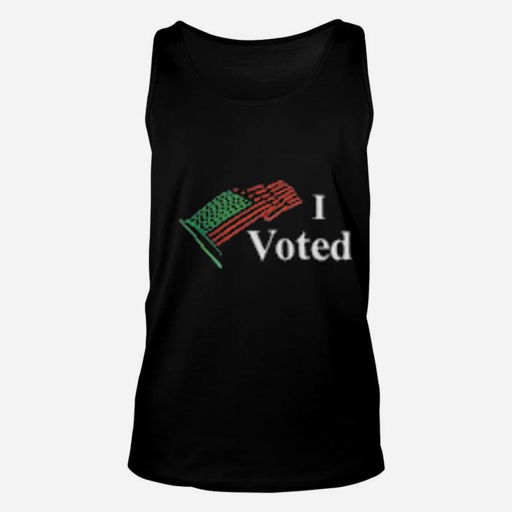I Voted Campaign Unisex Tank Top