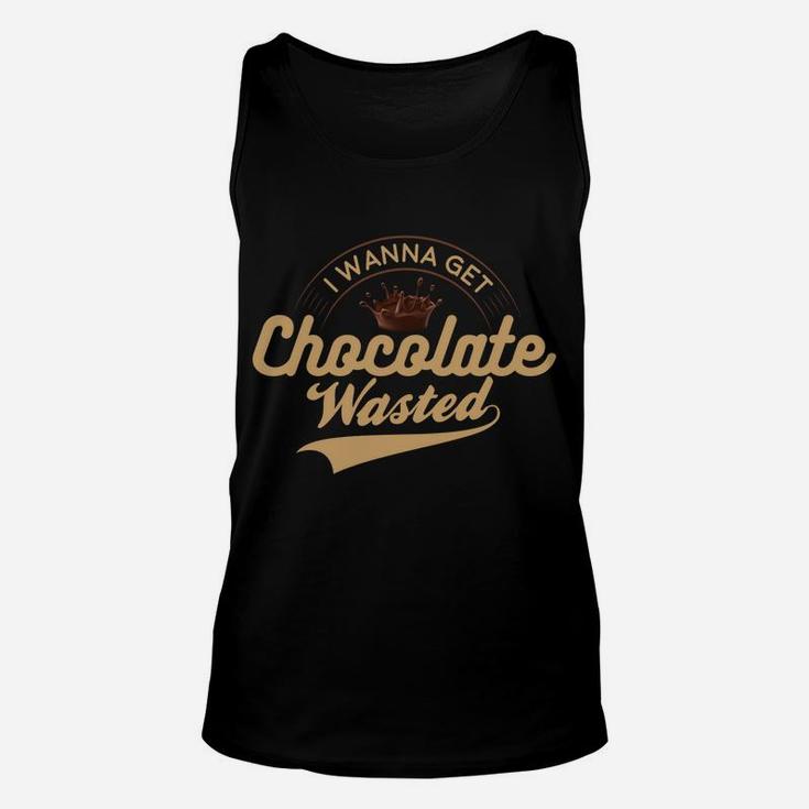 I Wanna Get Chocolate Wasted Hot Cocoa Unisex Tank Top