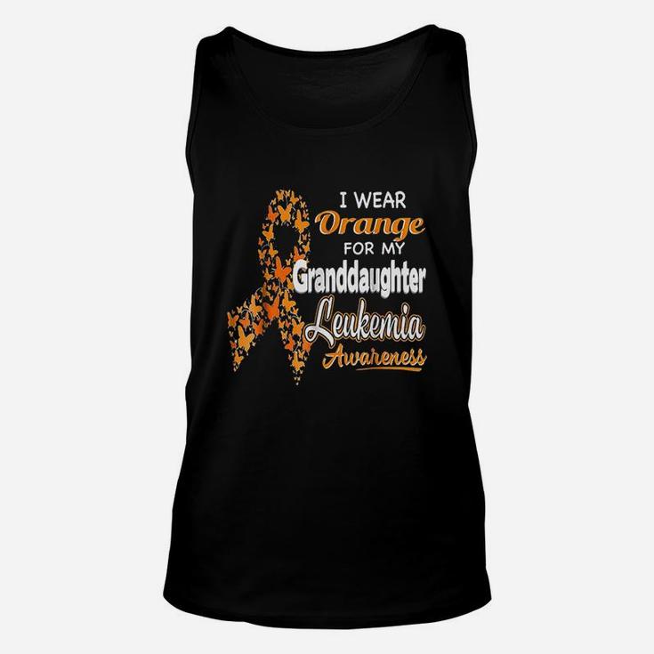 I Wear Orange For My Granddaughter Unisex Tank Top