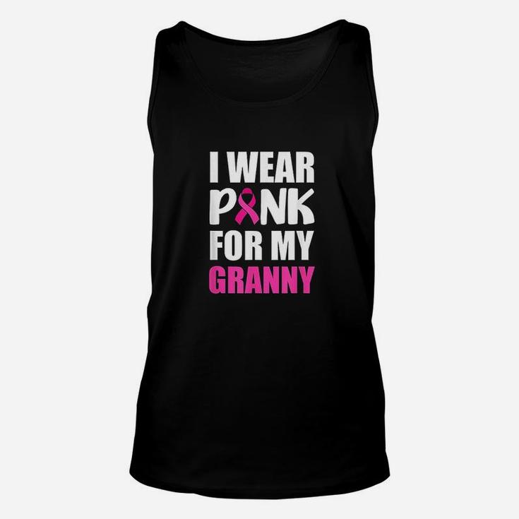 I Wear Pink For Granny Pink Ribbon Unisex Tank Top