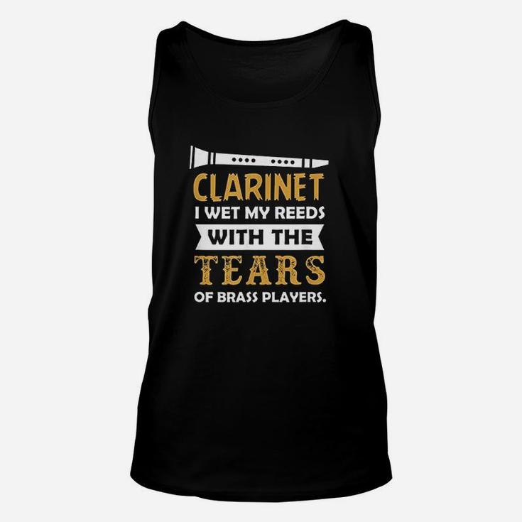 I Wet My Reeds With Tears Of Brass Players Unisex Tank Top