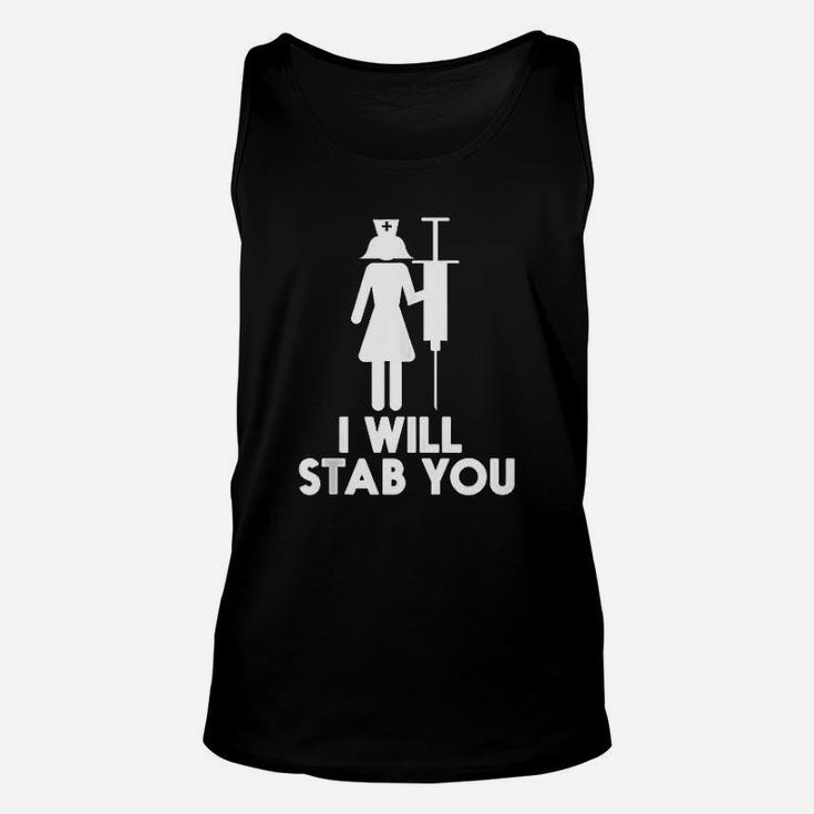 I Will Stab You Unisex Tank Top
