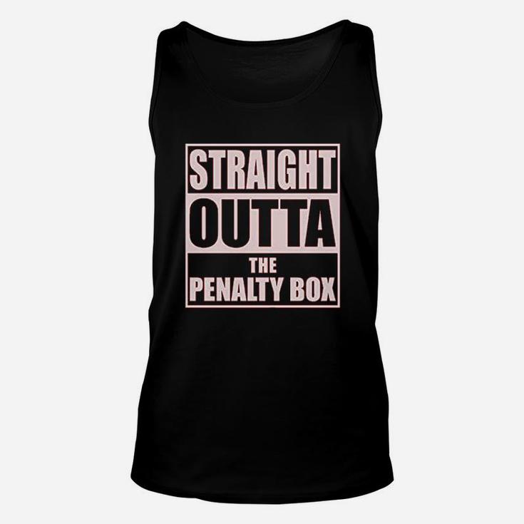 Ice Hockey Player Pullover Gift Straight Outta The Penalty Box Unisex Tank Top