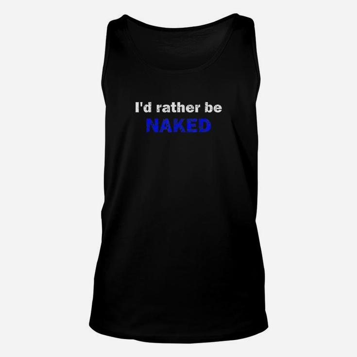 Id Rather Be Unisex Tank Top