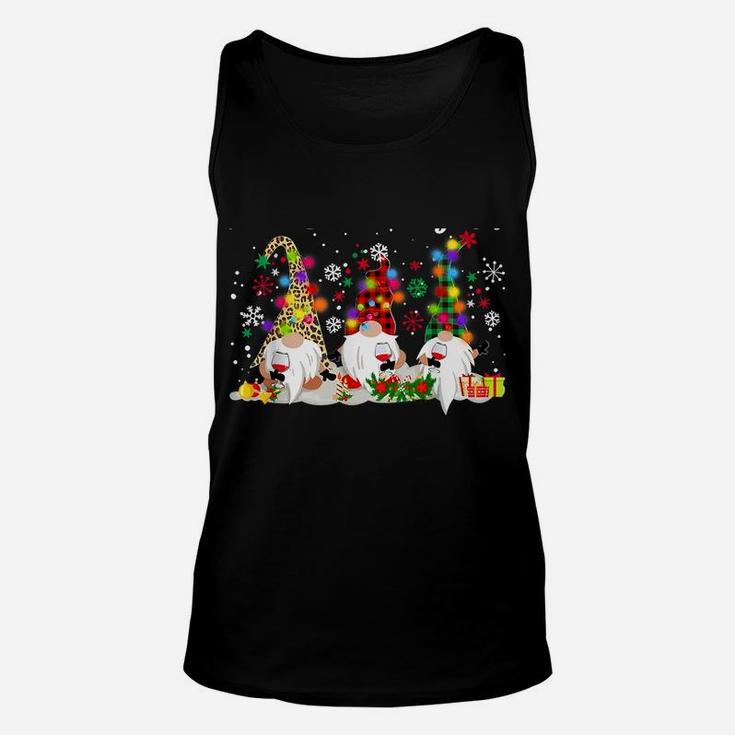 I'm Dreaming Of A Wine Christmas T-Shirt Gnome Xmas Drinking Sweatshirt Unisex Tank Top
