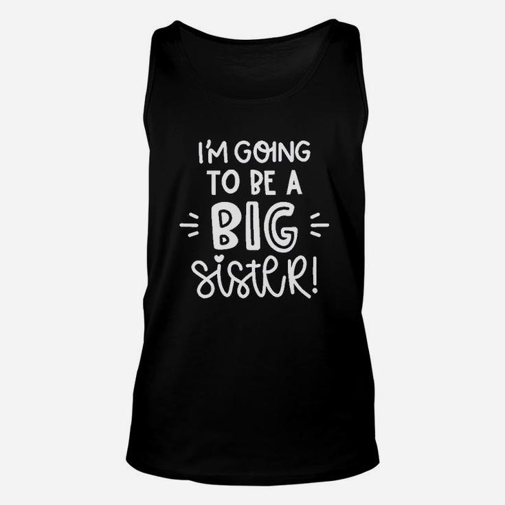 Im Going To Be A Big Sister Unisex Tank Top