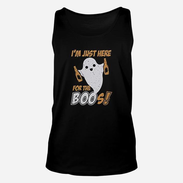 Im Just Here For The Boos Ladies Unisex Tank Top