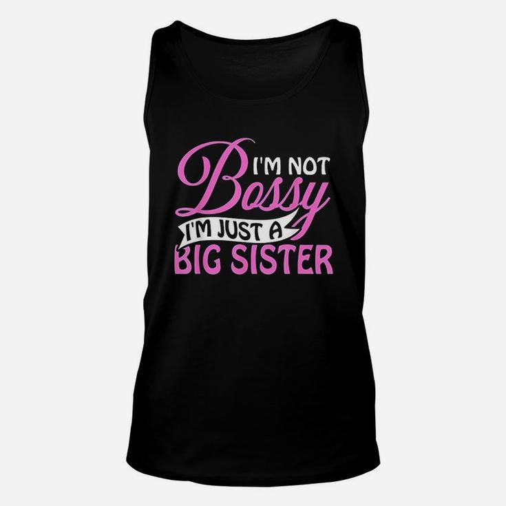 Im Not Bossy I Am Just A Big Sister Unisex Tank Top