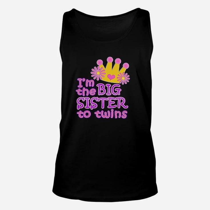Im The Big Sister To Twins Unisex Tank Top