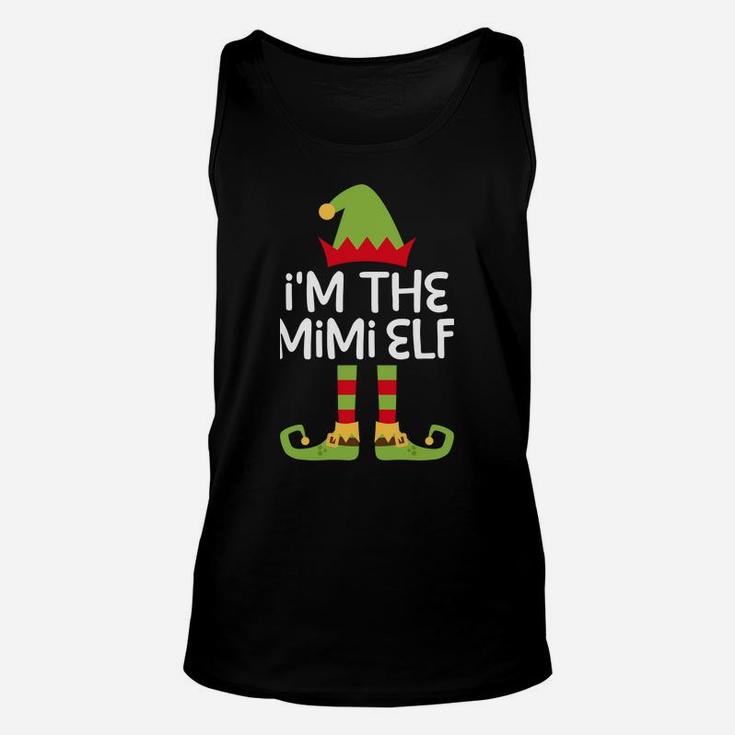 I'm The Mimi Elf  Matching Christmas Costume Shirt Unisex Tank Top
