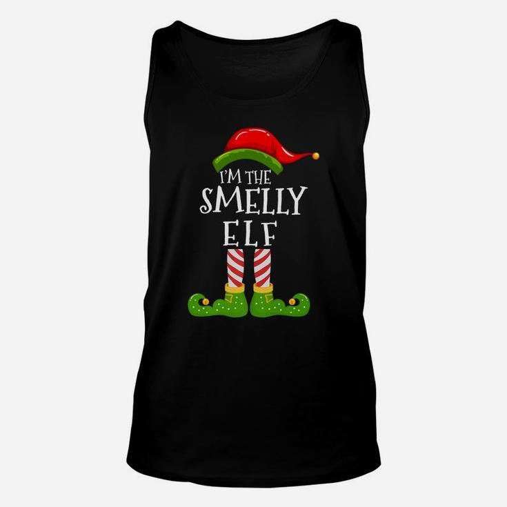I'm The Smelly Elf Group Matching Family Christmas Pyjamas Unisex Tank Top
