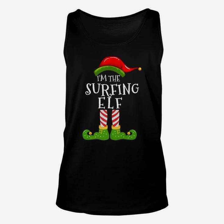 I'm The Surfing Elf Group Matching Family Christmas Pyjamas Unisex Tank Top