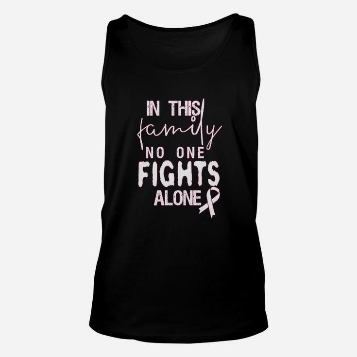 In This Family No Ones Fight Alone Unisex Tank Top