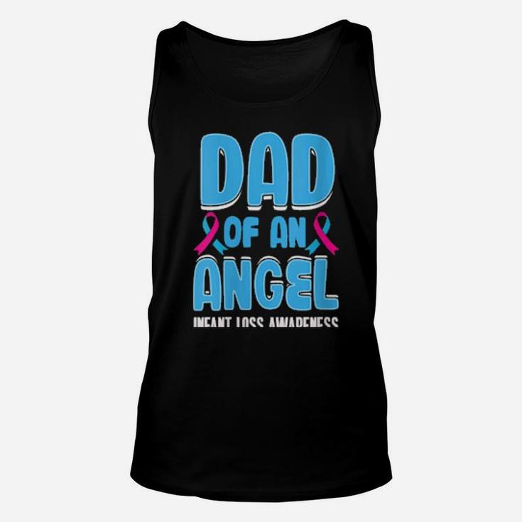 Infant Loss Daddies Pregnancy Baby Miscarriage Unisex Tank Top