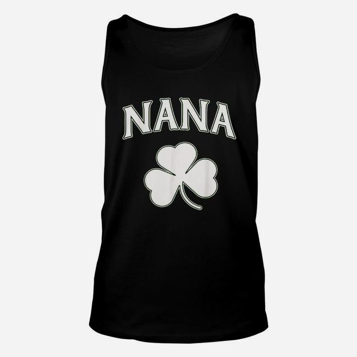 Irish Nana Shamrock St Patricks Day Unisex Tank Top