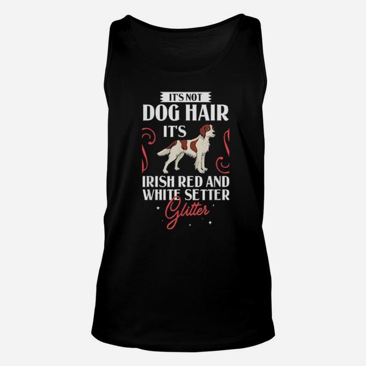 Irish Red And White Setter Dog Puppies Owner Unisex Tank Top