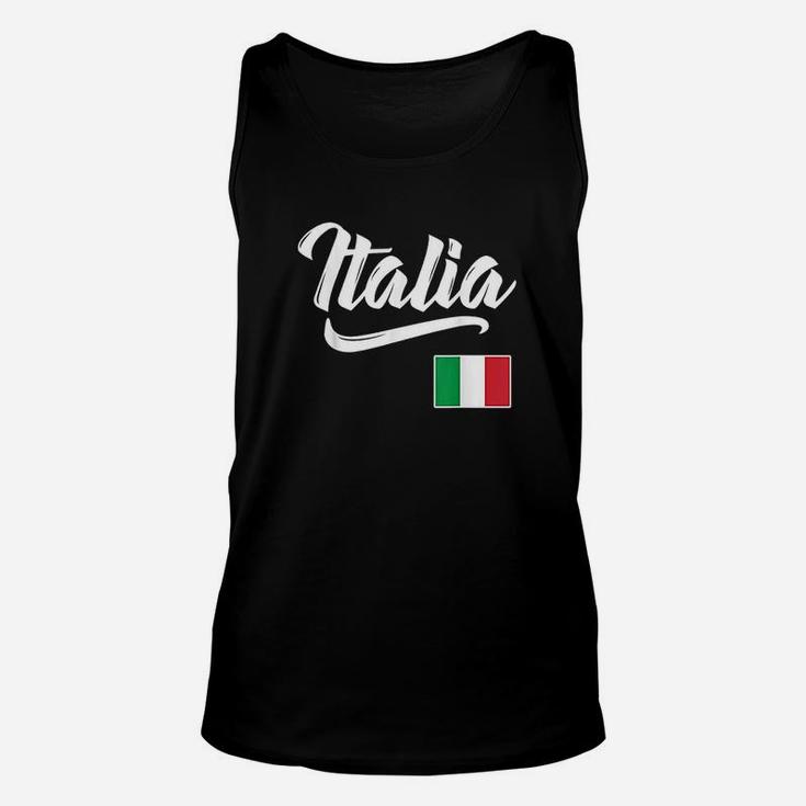 Italia Italian Flag Italy Italiano Heritage Gift Unisex Tank Top