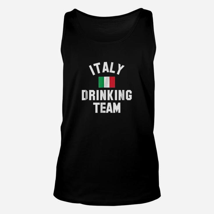 Italy Drinking Team Unisex Tank Top