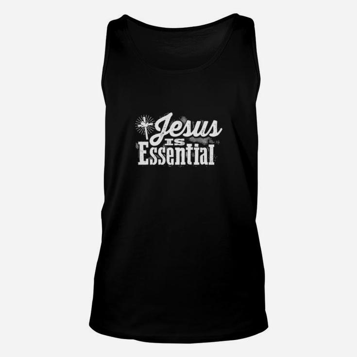 Jesus Is Essential Unisex Tank Top