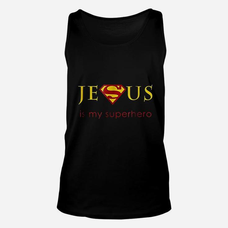Jesus Is My Superhero Unisex Tank Top